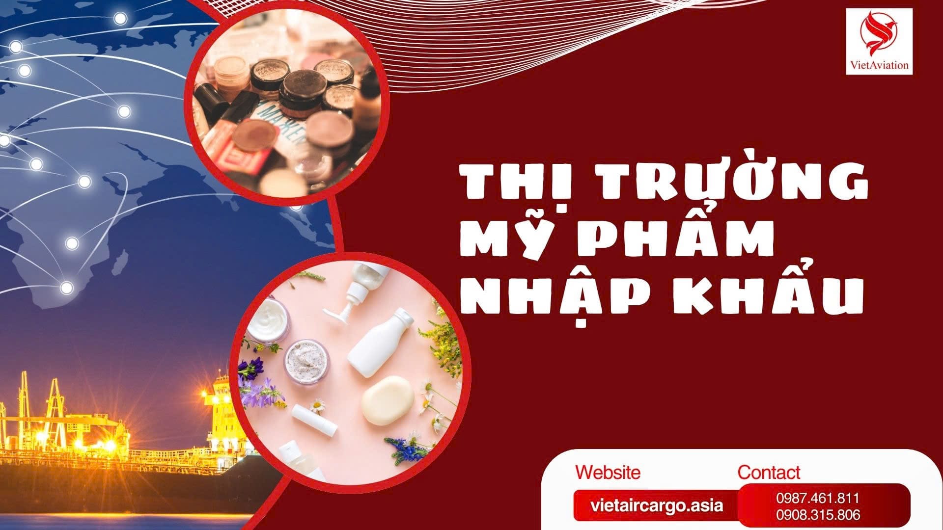 Thị trường mỹ phẩm nhập khẩu