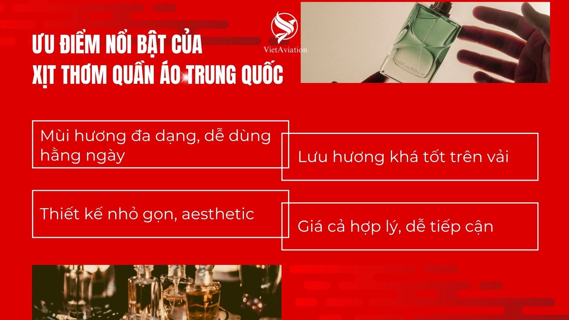 Ưu Điểm Nổi Bật Của Xịt Thơm Quần Áo Trung Quốc