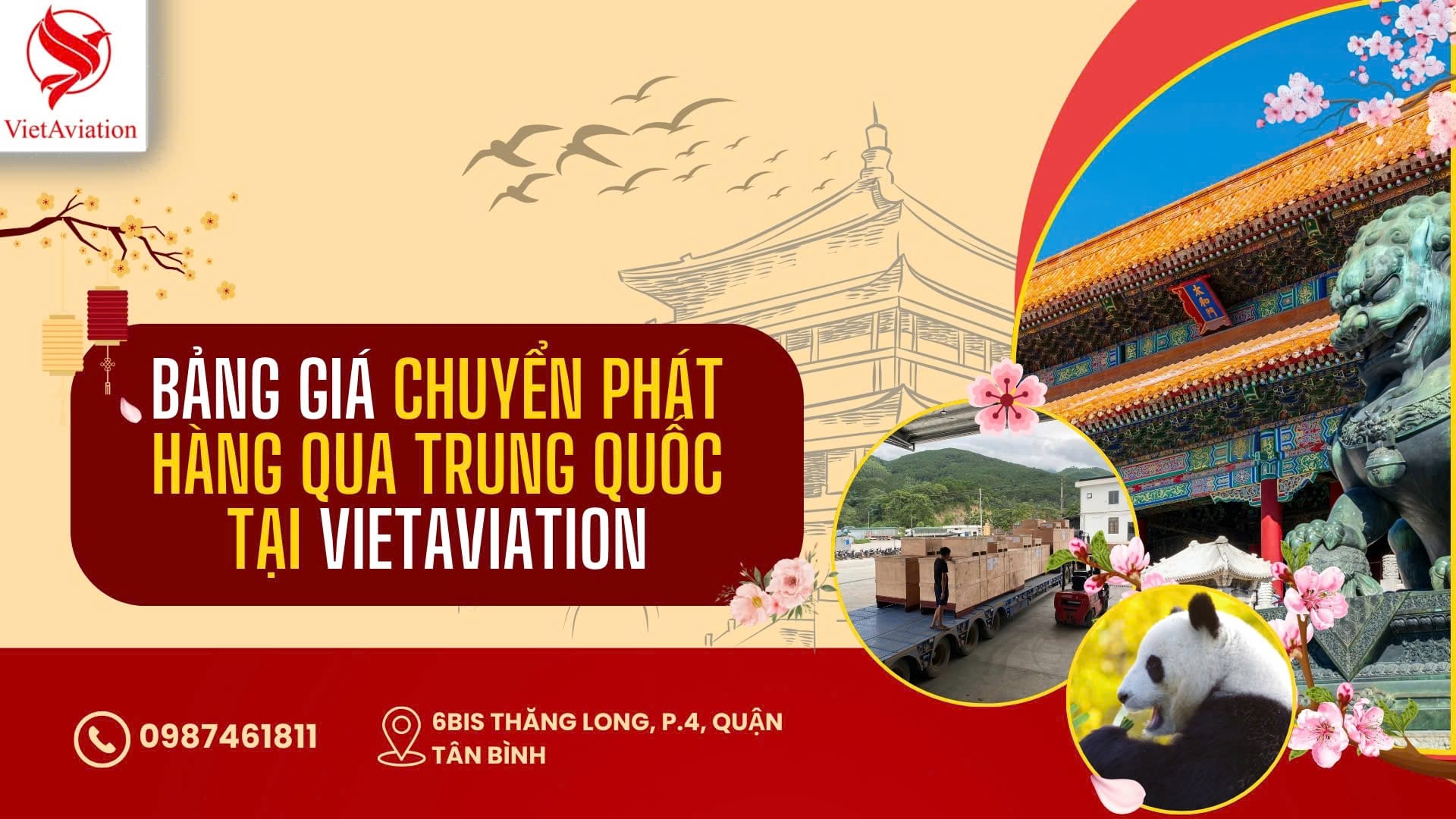 Bảng giá chuyển phát hàng qua Trung Quốc