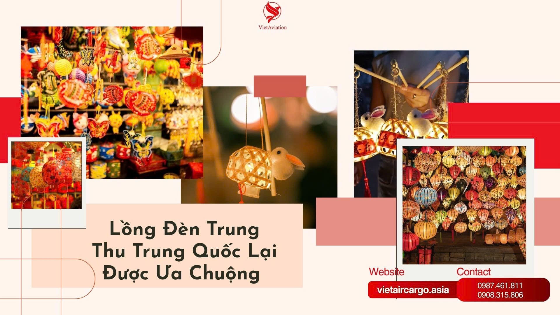 Lồng đèn trung thu Trung Quốc lại được ưa chuộng