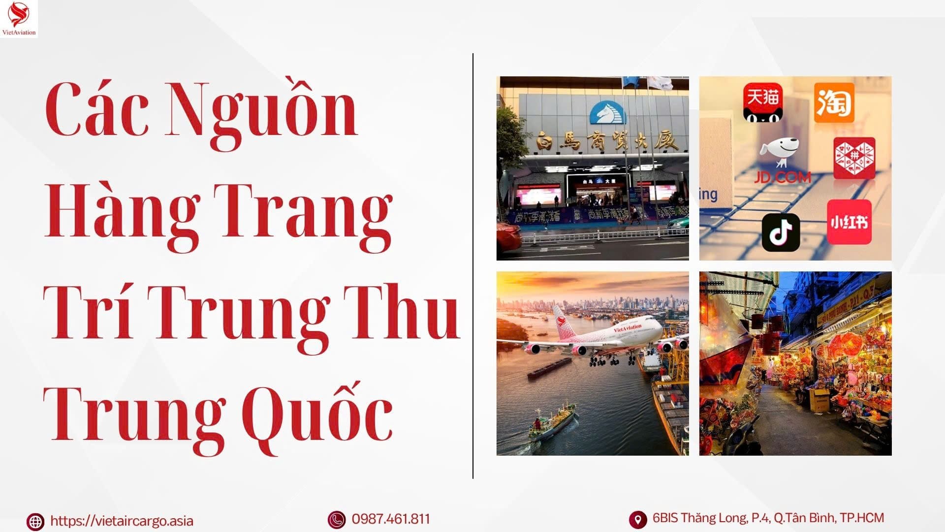 Các nguồn hàng trang trí Trung Thu