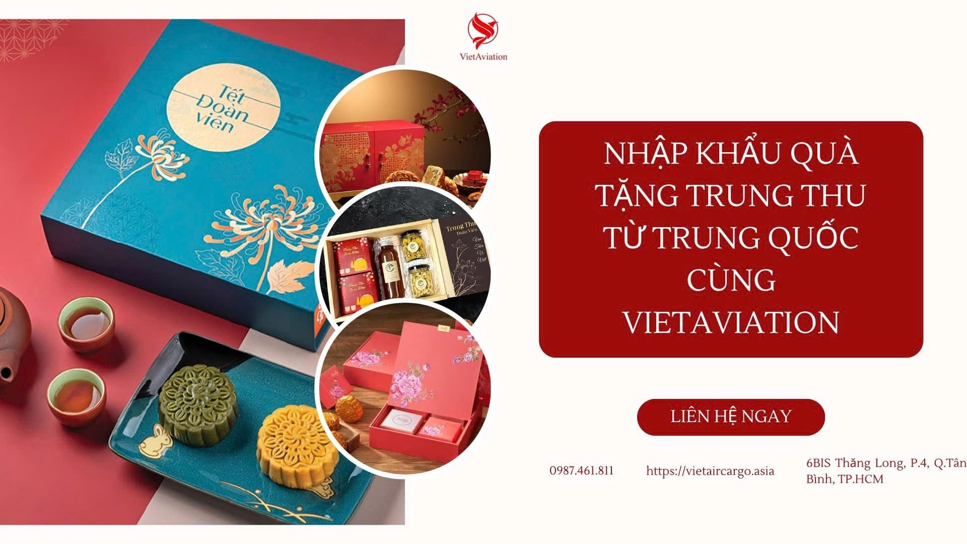 Nhập khẩu quà tặng Trung thu từ Trung Quốc cùng VietAviaition