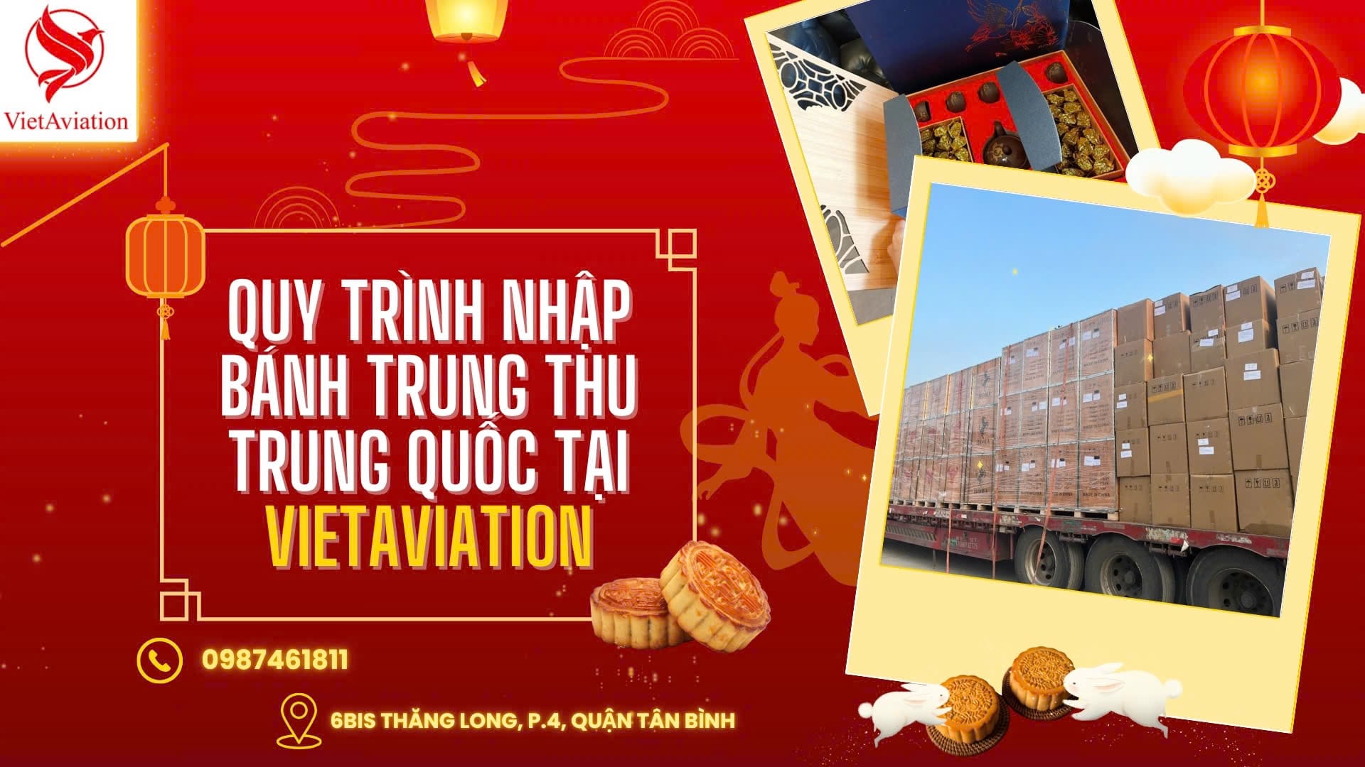 Quy trình nhập bánh trung thu