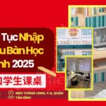 Nhập Khẩu Bàn Học Sinh – Sinh Viên Mới Nhất Năm 2025