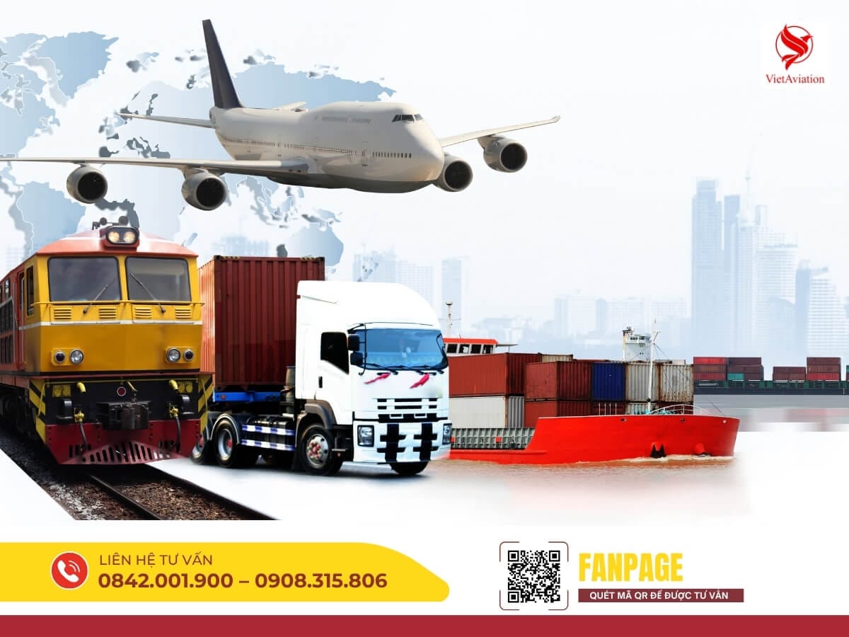 Hàng hóa được vận chuyển qua đường hàng không, đường bộ và đường biển từ Trung Quốc về Việt Nam.