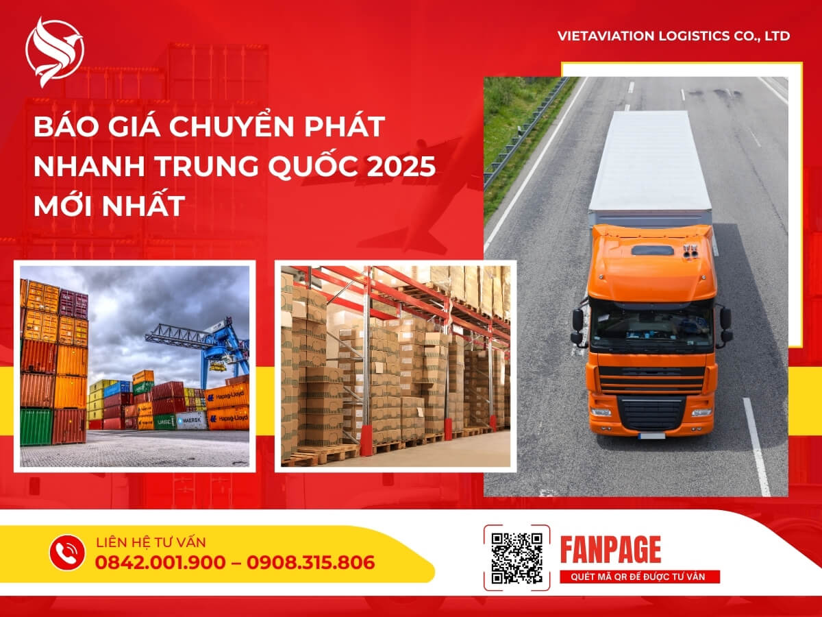 Báo giá chuyển phát nhanh Trung Quốc 2025 mới nhất