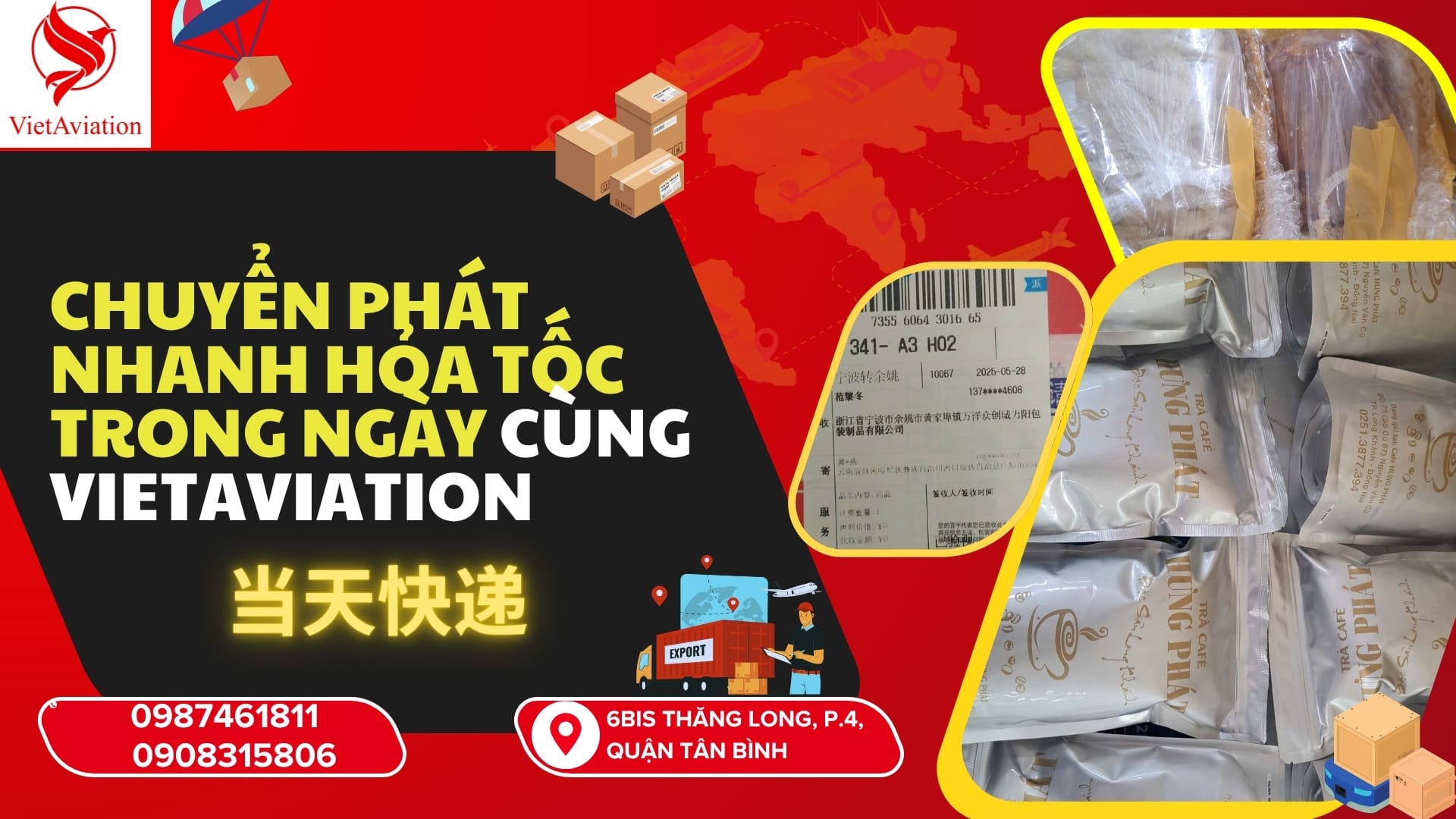 chuyển phát hỏa tốc VietAviation