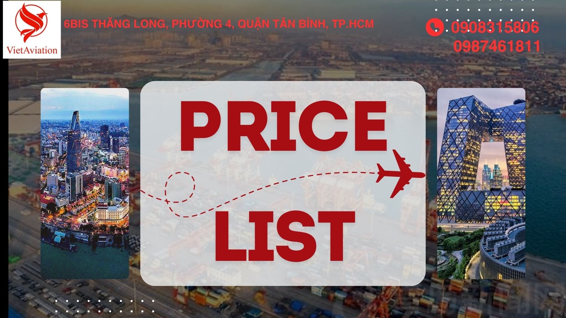 bảng giá vận chuyển