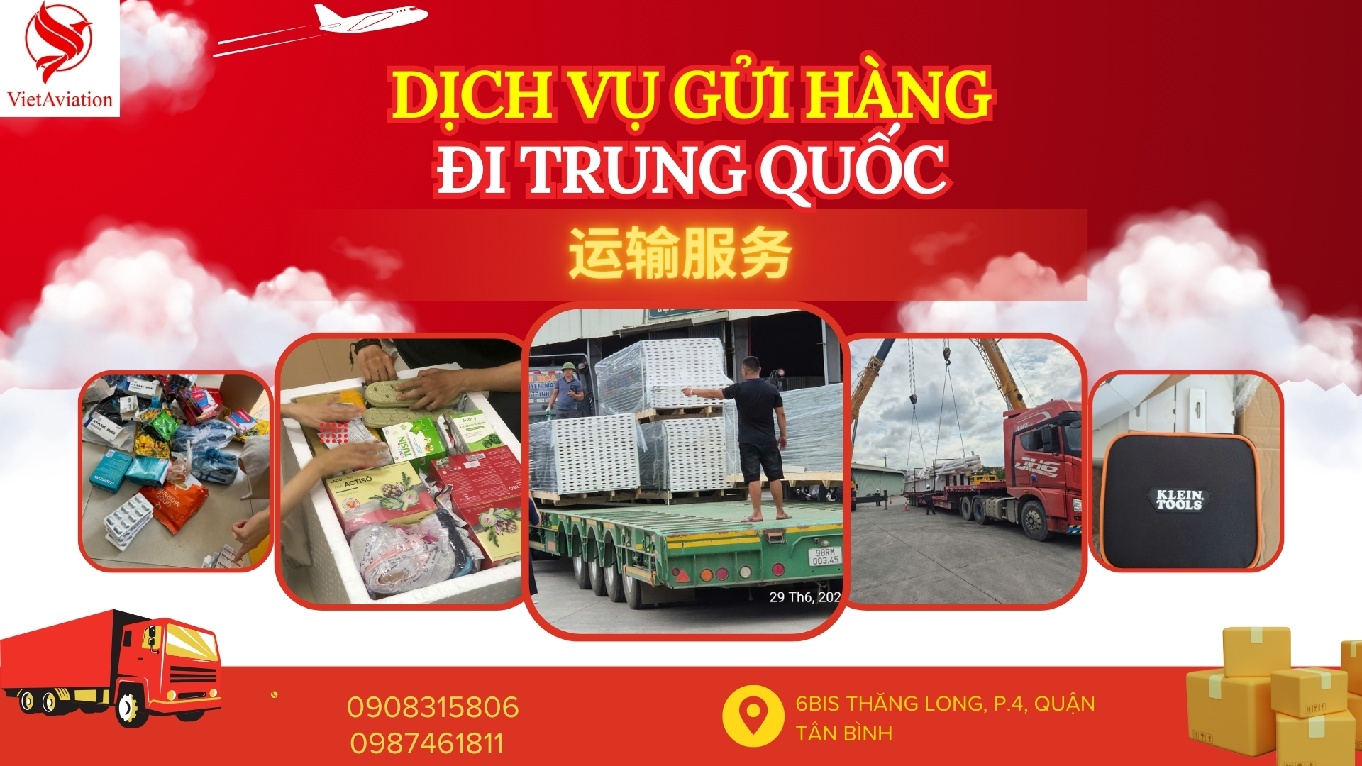 Dịch Vụ Gửi Hàng Đi Trung Quốc Chuyên Nghiệp
