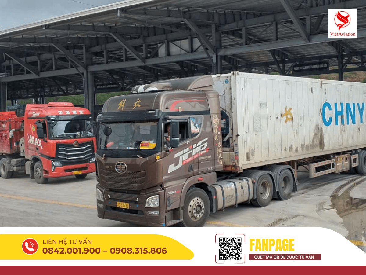 xuất khẩu đi Trung Quốc đường bộ