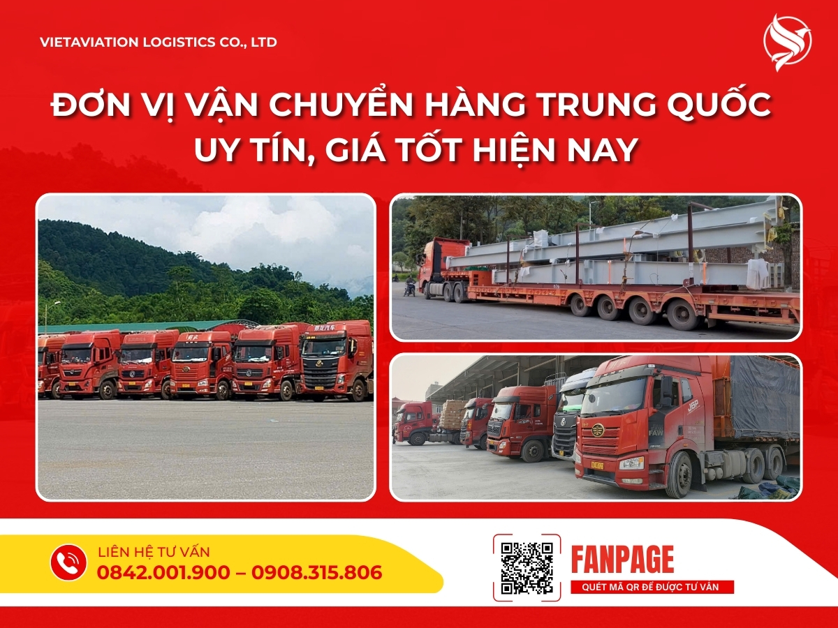 Đơn vị vận chuyển hàng Trung Quốc uy tín, giá tốt hiện nay