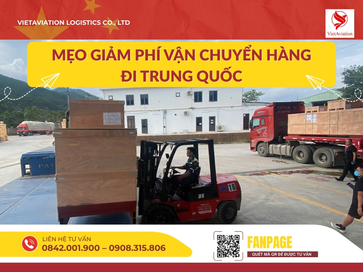 Mẹo giảm phí vận chuyển hàng đi Trung Quốc