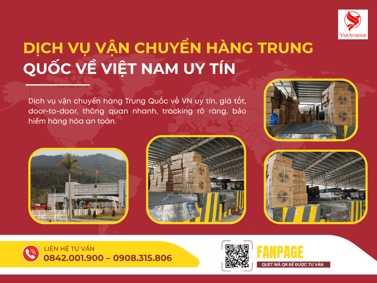 Dịch Vụ Vận Chuyển Hàng Trung Quốc Về VN Uy Tín