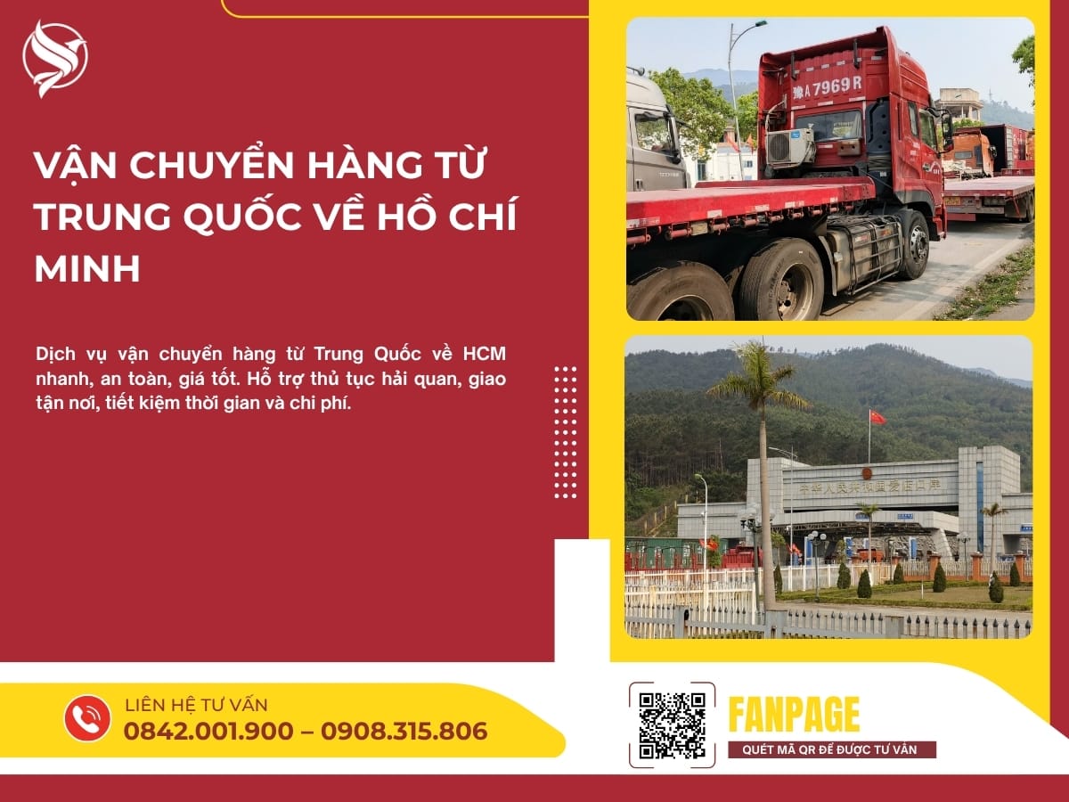 Vận Chuyển Hàng Từ Trung Quốc Về HCM: Thủ Tục & Thời Gian