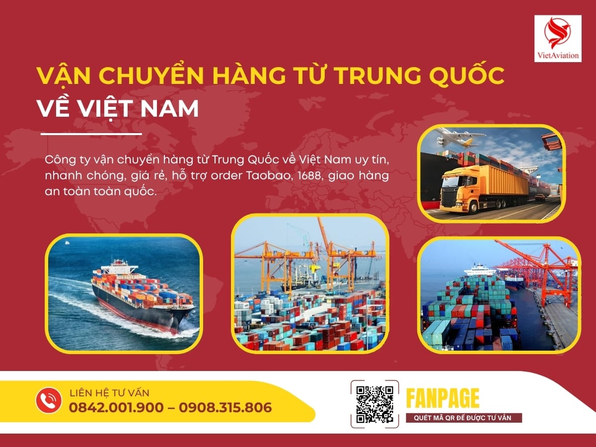 Công ty vận chuyển hàng từ Trung Quốc về Việt Nam uy tín