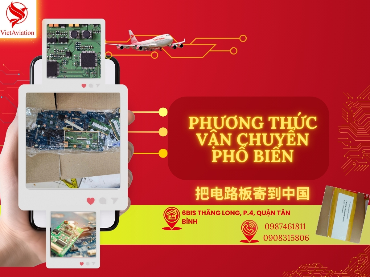 phương thức vận chuyển phổ biến
