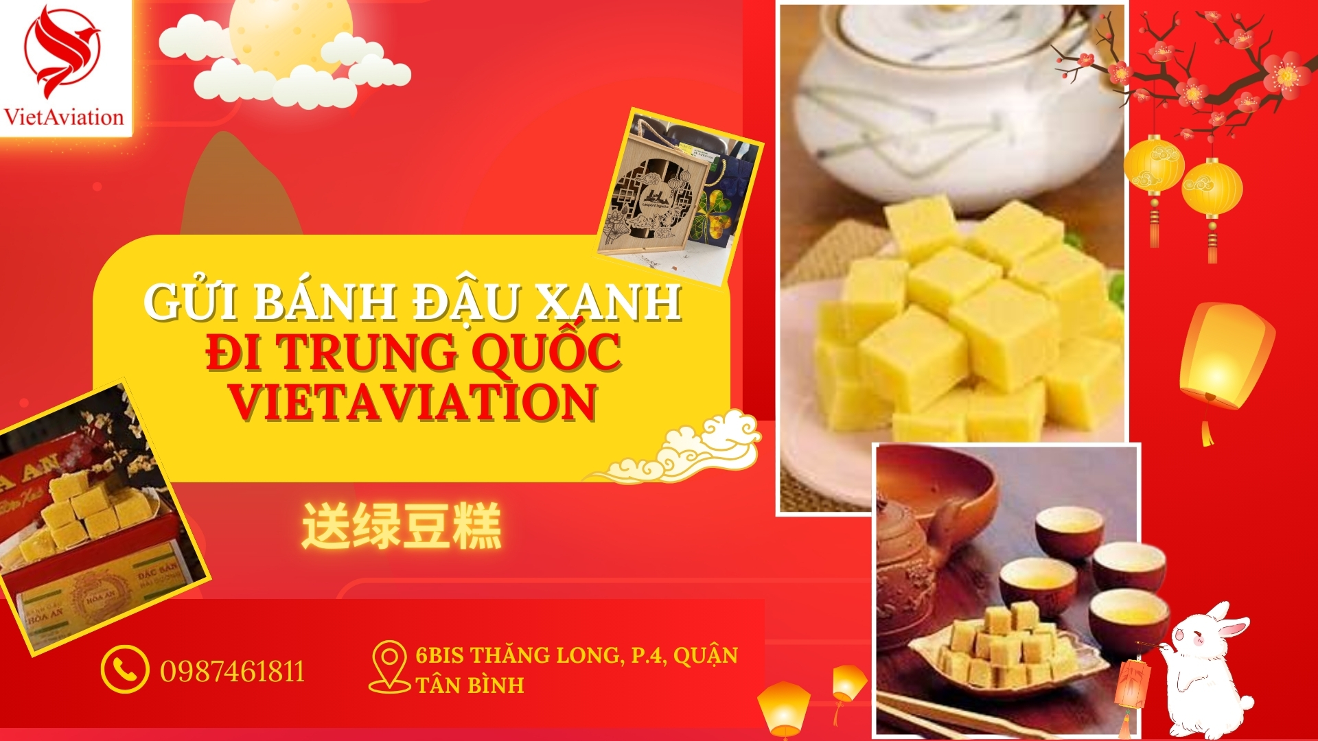 GỬI BÁNH ĐẬU XANH ĐI TRUNG QUỐC