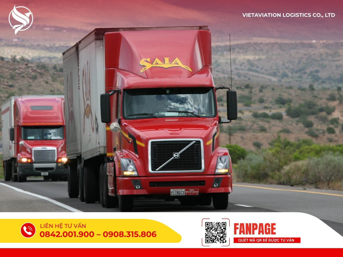 Xe container đường dài vận chuyển hàng tiểu ngạch Trung Quốc về Việt Nam an toàn, nhanh chóng