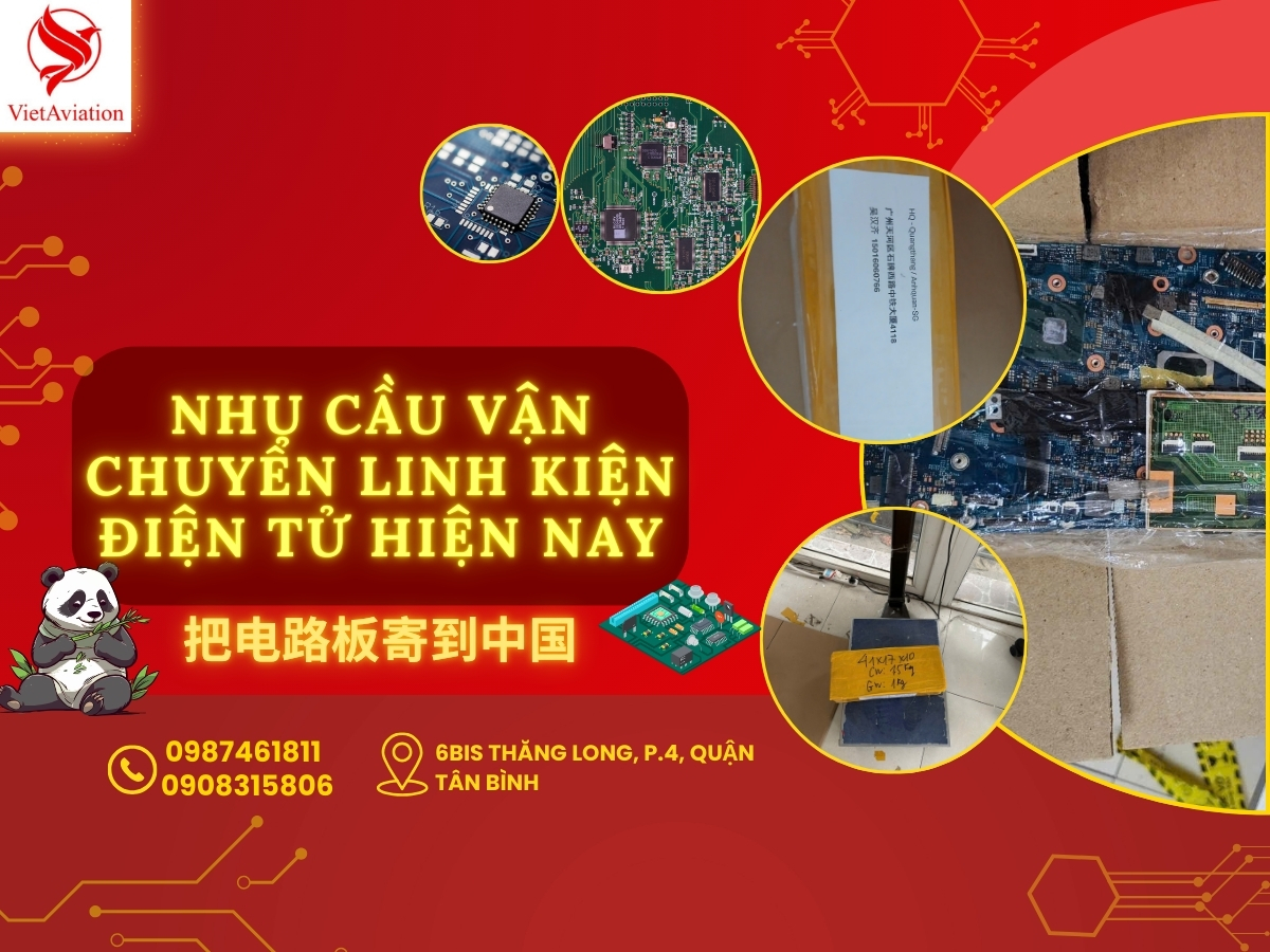 Nhu cầu gửi bo mạch điện tử