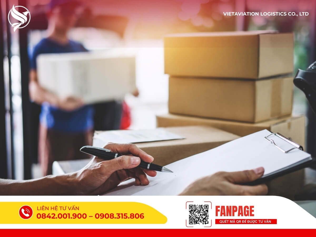Ghi chép, đối chiếu và xác nhận kiện hàng trước khi vận chuyển sang Trung Quốc