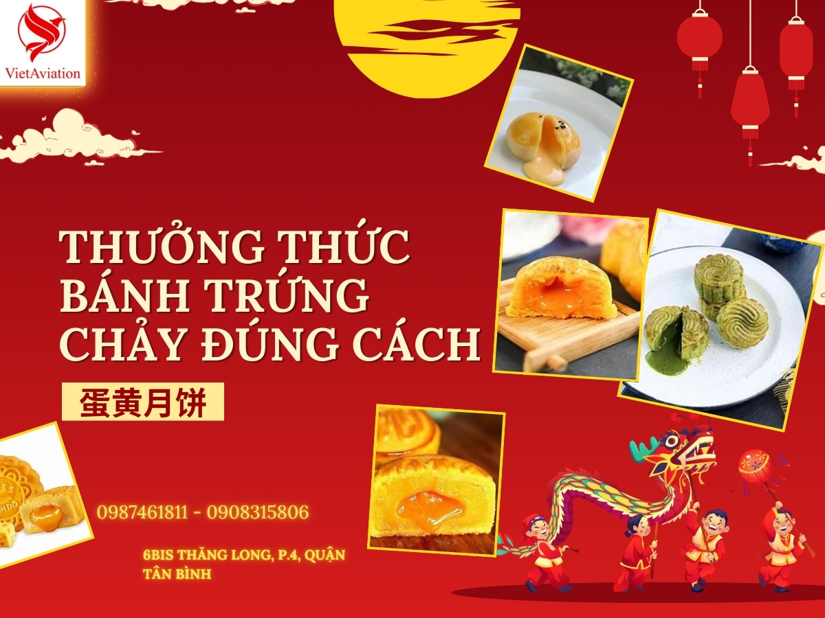 Thưởng thức bánh đúng chuẩn