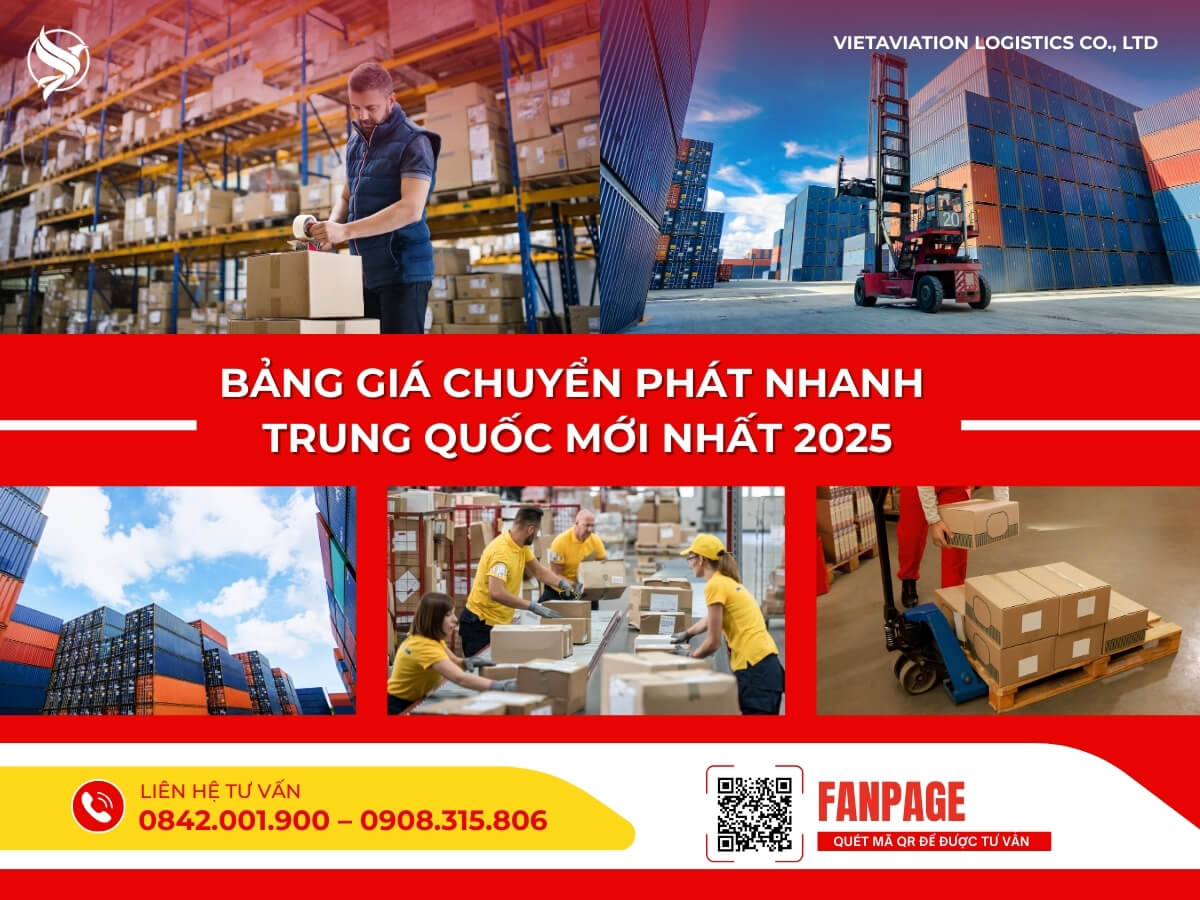 Bảng Giá Chuyển Phát Nhanh Trung Quốc Mới Nhất 2025