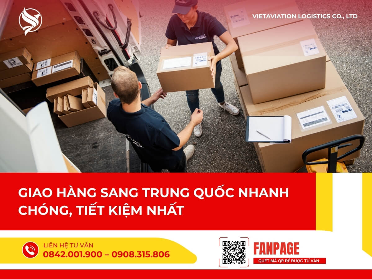 Giao hàng sang Trung Quốc nhanh chóng, tiết kiệm nhất