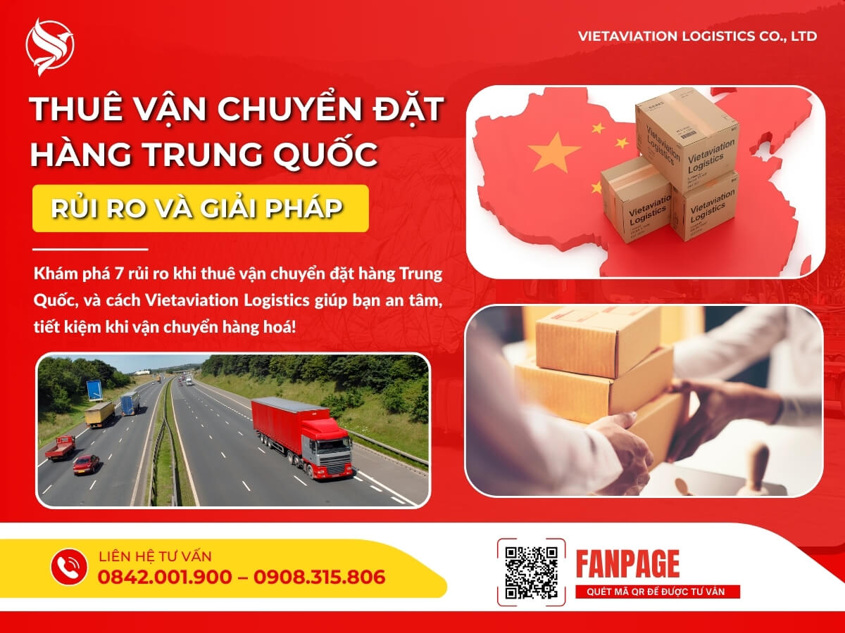 Thuê vận chuyển đặt hàng Trung Quốc – Rủi ro và giải pháp