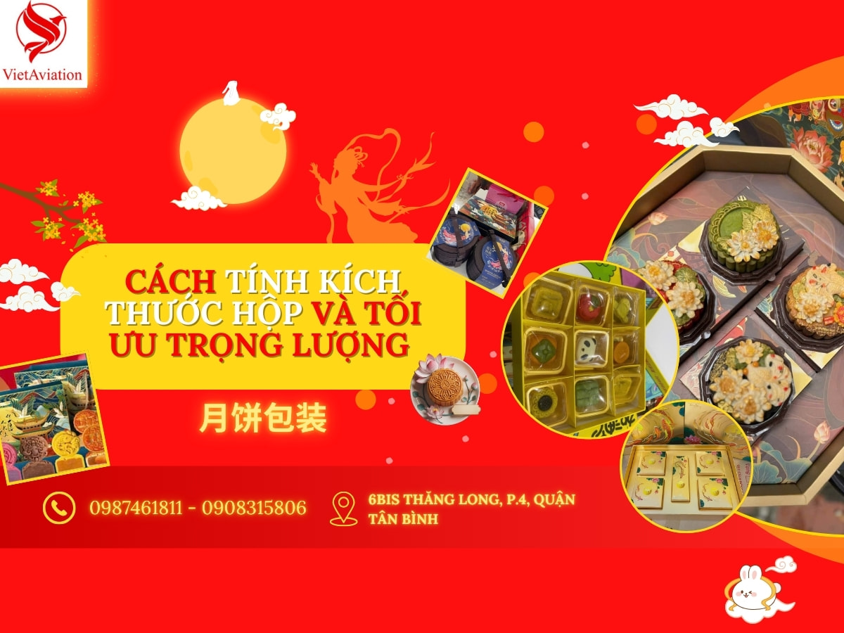 Tối ưu trọng lượng khi đóng kiện bánh Trung Thu