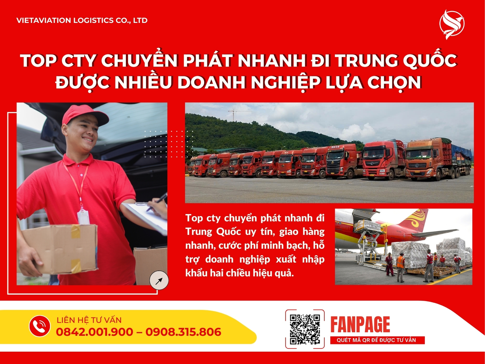 Top cty chuyển phát nhanh đi Trung Quốc được nhiều doanh nghiệp lựa chọn