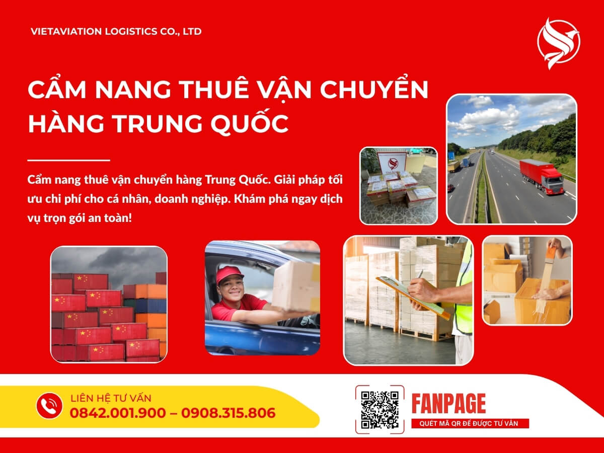 Cẩm nang thuê vận chuyển hàng Trung Quốc