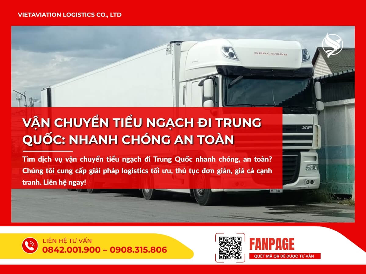 Vận chuyển tiểu ngạch đi Trung Quốc: Nhanh chóng an toàn