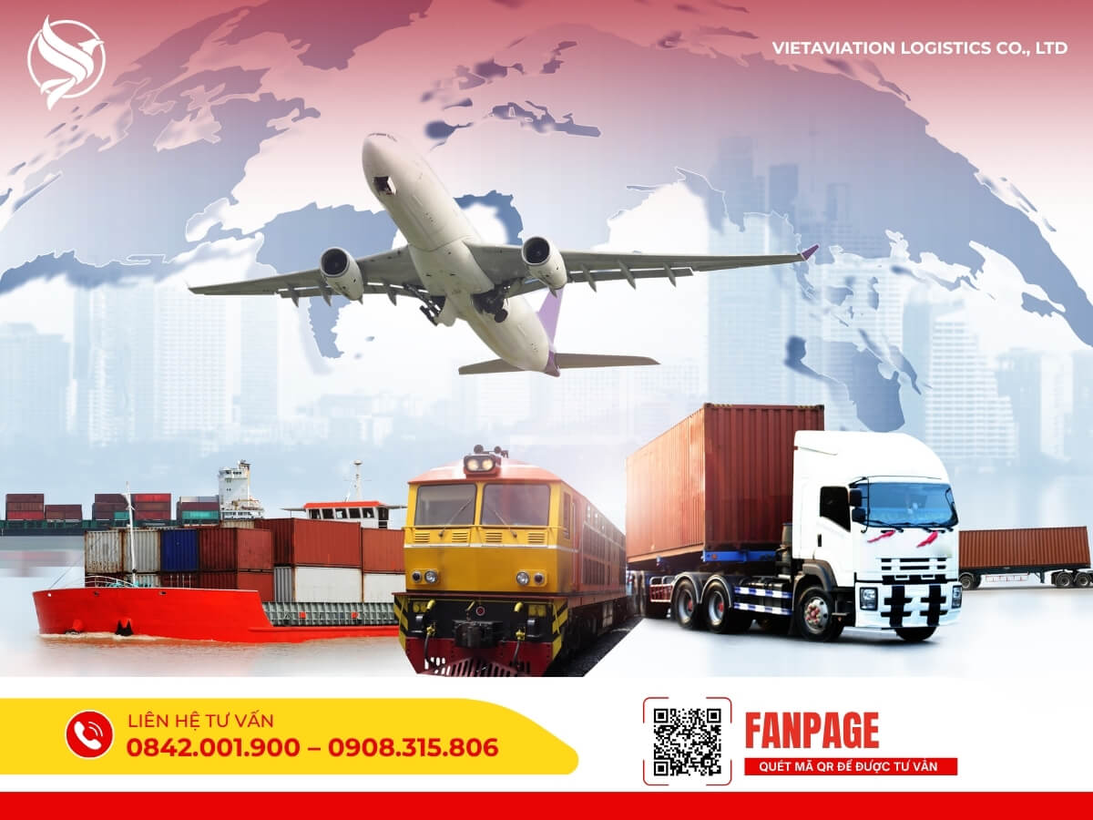 Giải pháp vận chuyển đa phương thức: đường biển, đường bộ, đường hàng không và đường sắt tối ưu chi phí gửi hàng Trung Quốc.