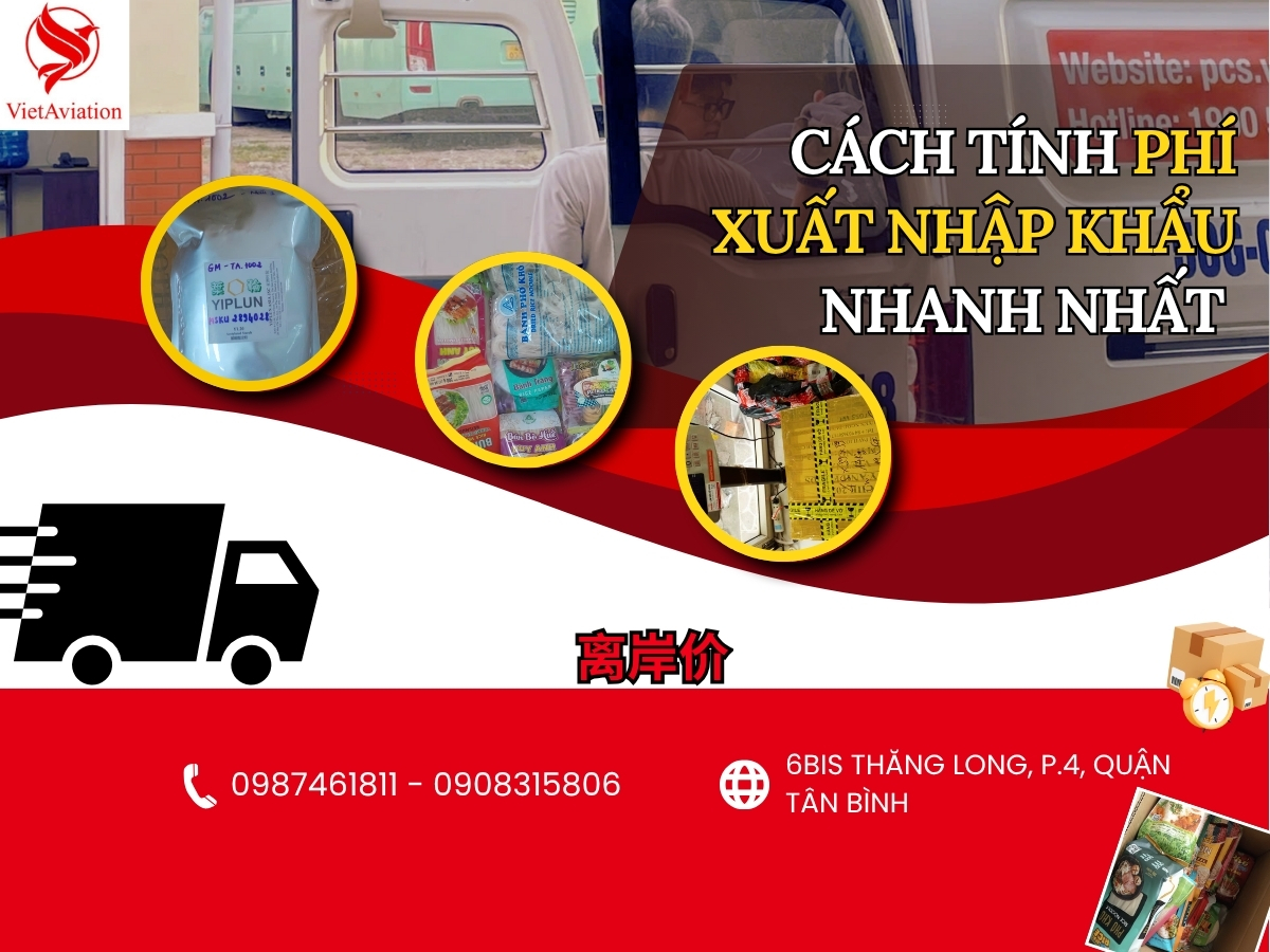 Cách tính chi phí xuất nhập khẩu