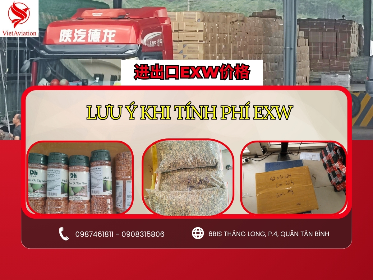 Lưu ý quan trọng khi sử dụng điều khoản EXW