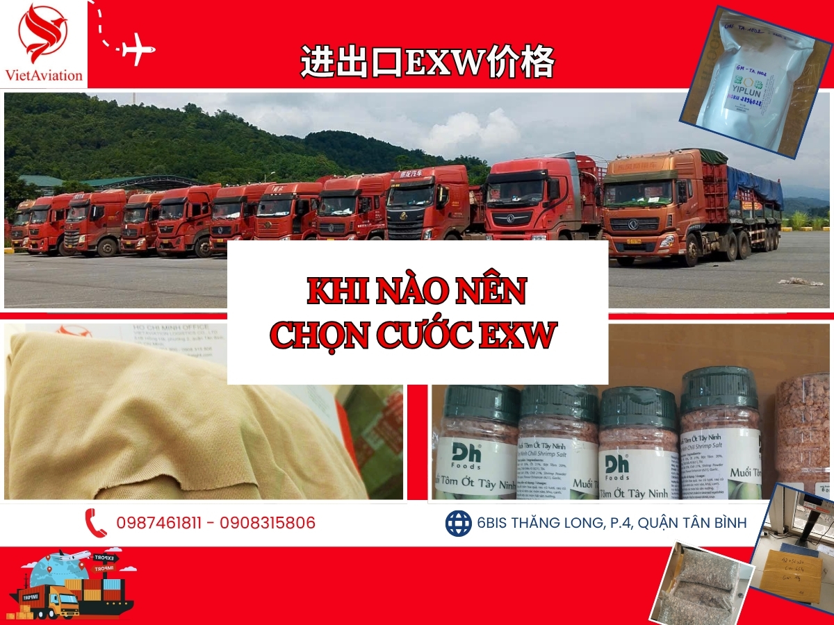 Khi nào nên chọn sử dụng điều khoản EXW