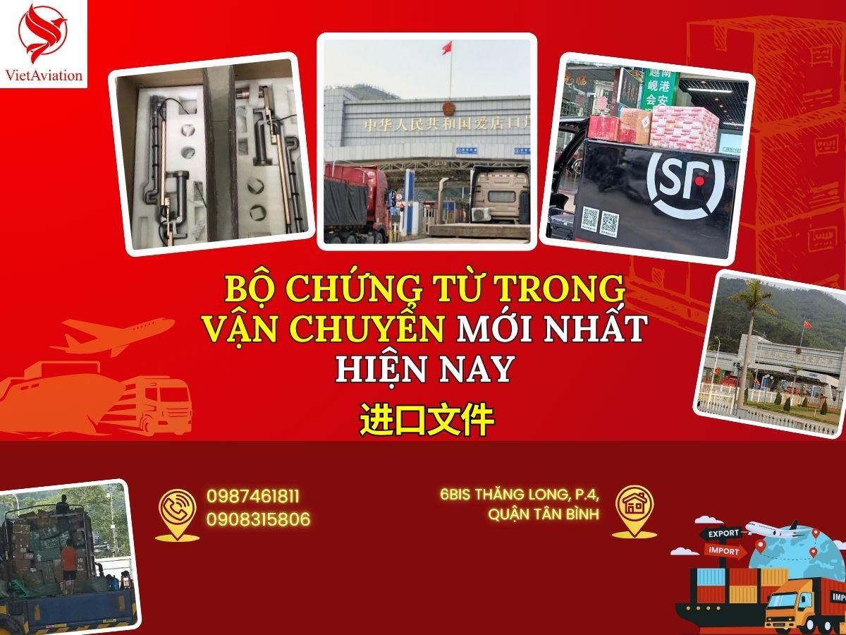 Bộ chứng từ trong vận chuyển mới nhất hiện nay