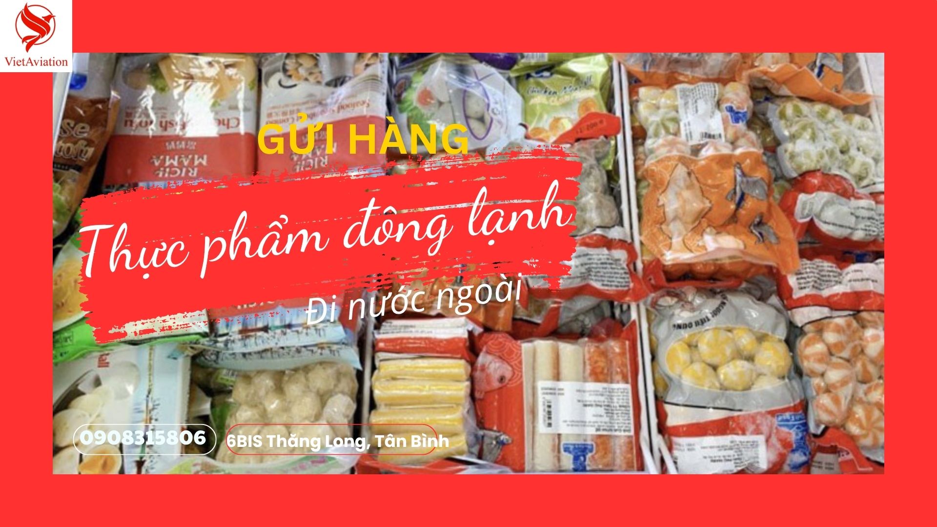 THỰC PHẨM ĐÔNG LẠNH:QUY TRÌNH GỬI ĐI NƯỚC NGOÀI