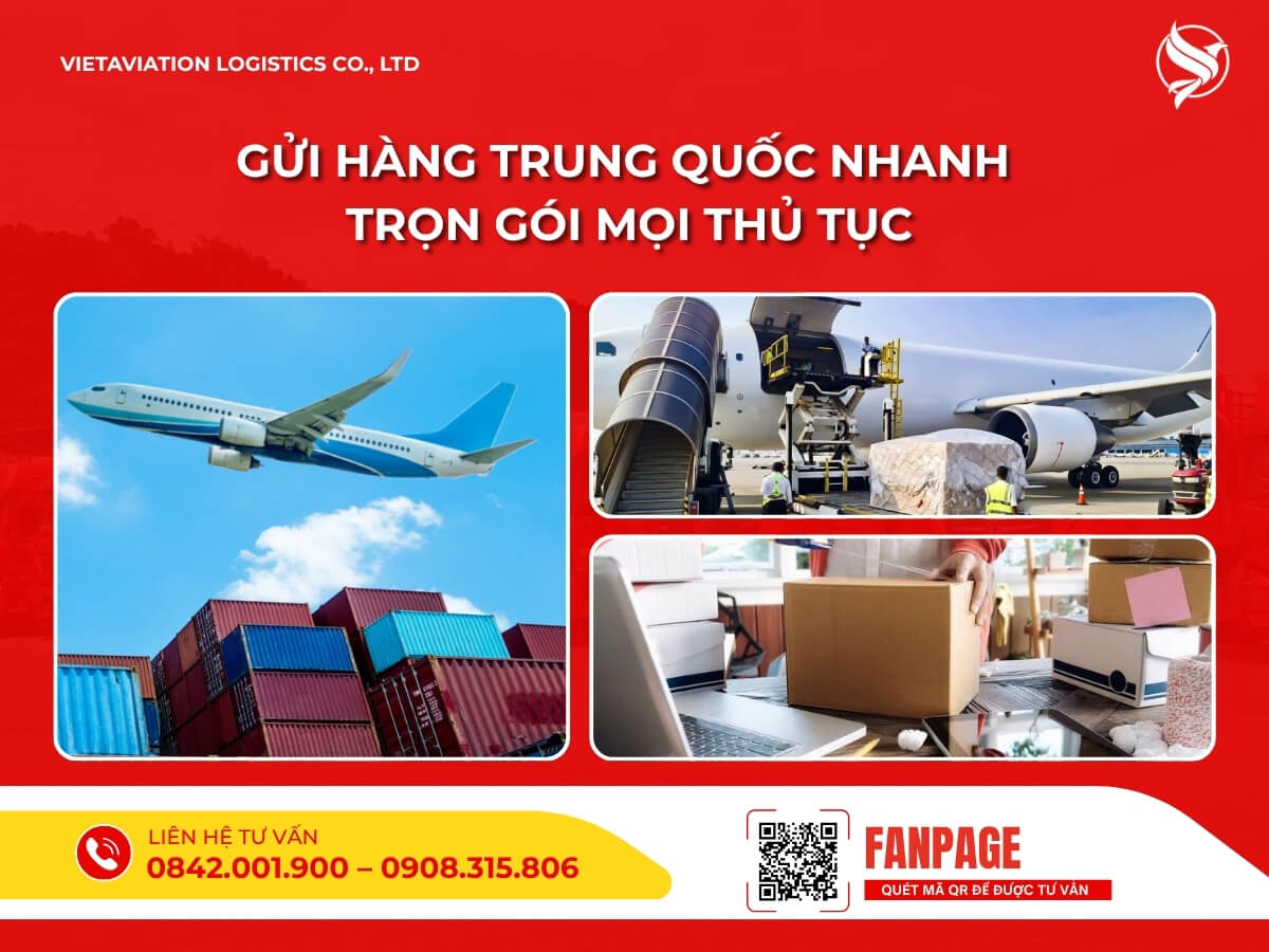 Gửi hàng Trung Quốc nhanh trọn gói mọi thủ tục