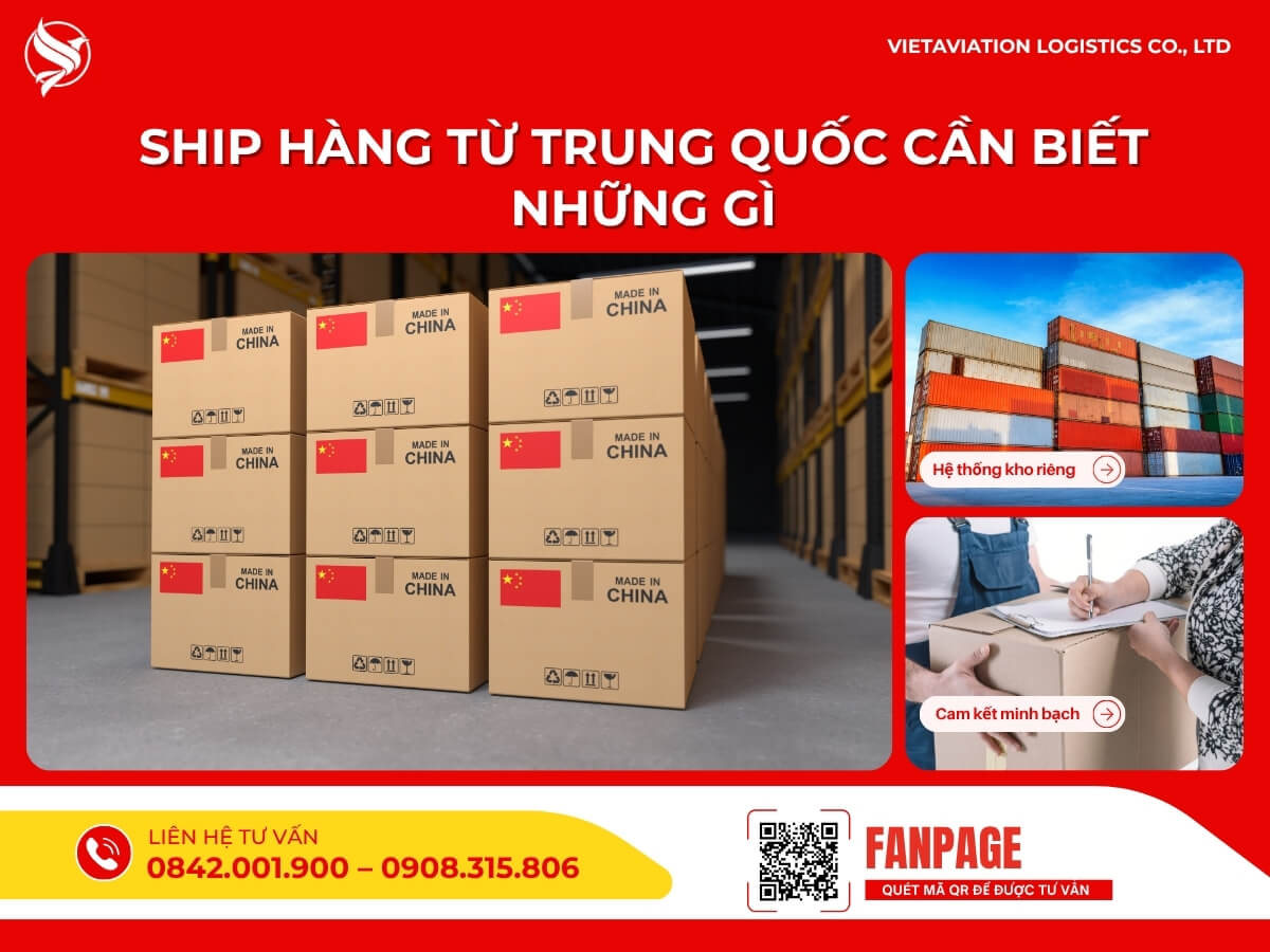 Ship hàng từ Trung Quốc cần biết những gì