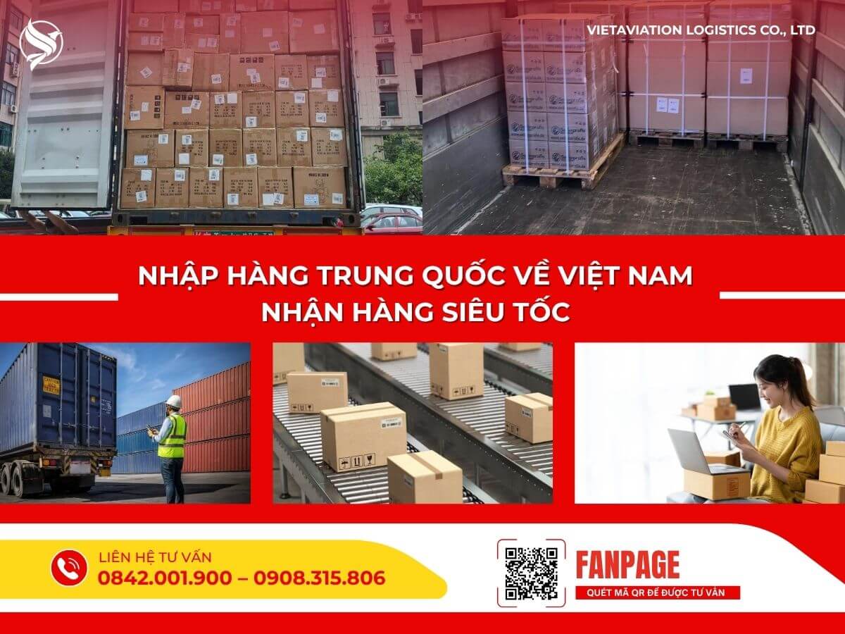 Dịch vụ nhập hàng Trung Quốc tối ưu chi phí lợi nhuận cao