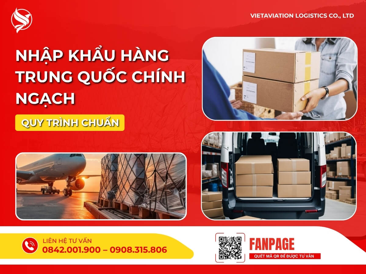 Nhập khẩu hàng Trung Quốc chính ngạch quy trình chuẩn