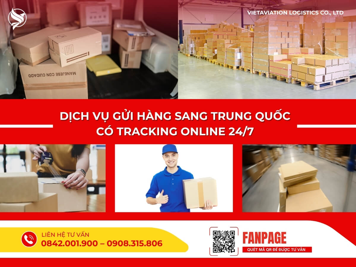 Dịch Vụ Gửi Hàng Sang Trung Quốc Có Tracking Online 24/7