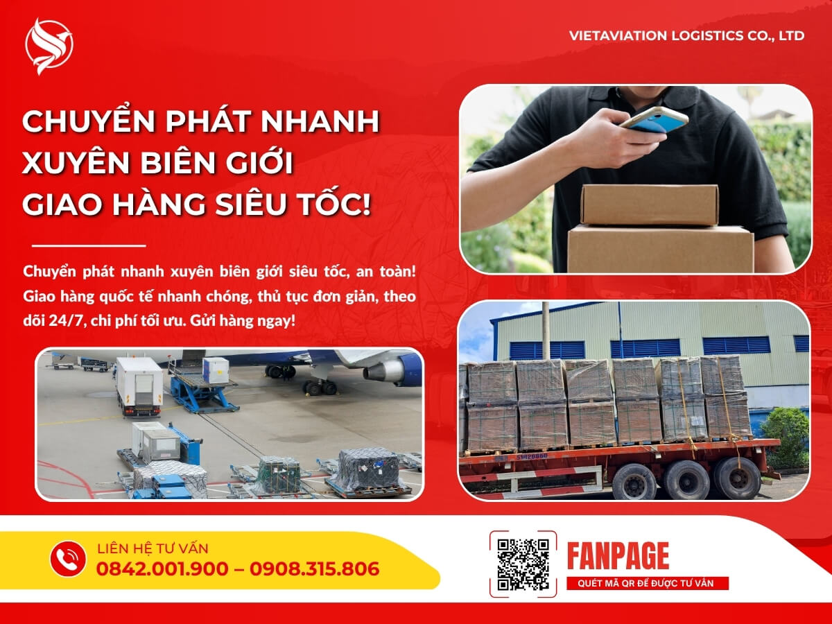 Chuyển phát nhanh xuyên biên giới: Giao hàng siêu tốc