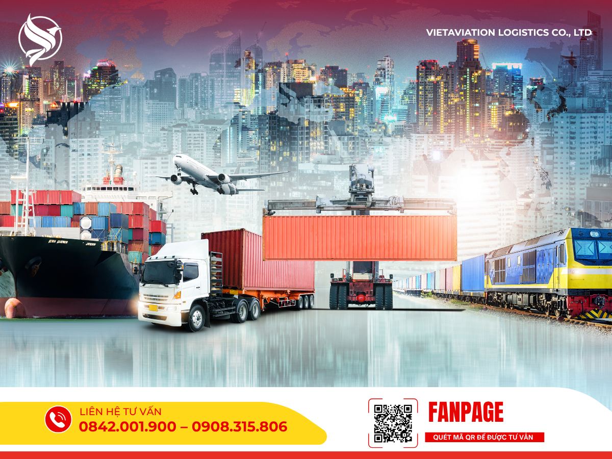 Giải pháp vận chuyển đa phương thức từ Trung Quốc về Việt Nam bao gồm đường biển, đường bộ và đường hàng không, đảm bảo hàng hóa ổn định và tiết kiệm chi phí.