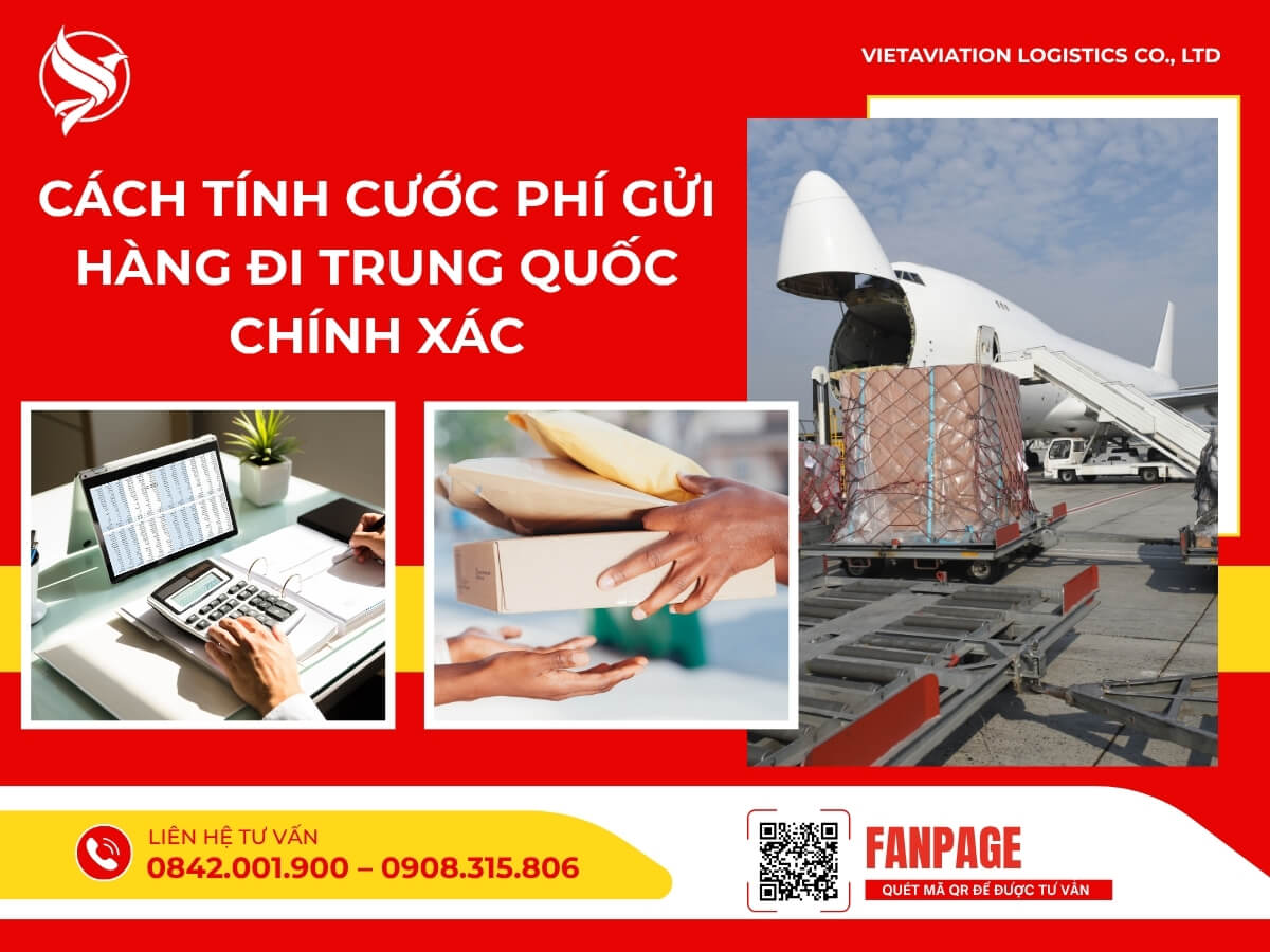 Cách tính cước phí gửi hàng đi Trung Quốc chính xác