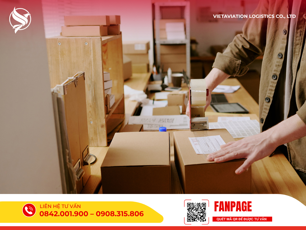 Đóng gói hàng hóa và vận chuyển cho doanh nghiệp là bước cuối cùng của quy trình vận chuyển hàng chính ngạch Trung Quốc
