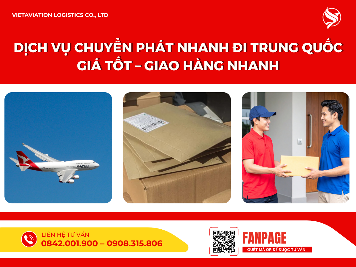 Dịch vụ chuyển phát nhanh đi Trung Quốc giá tốt – giao hàng nhanh