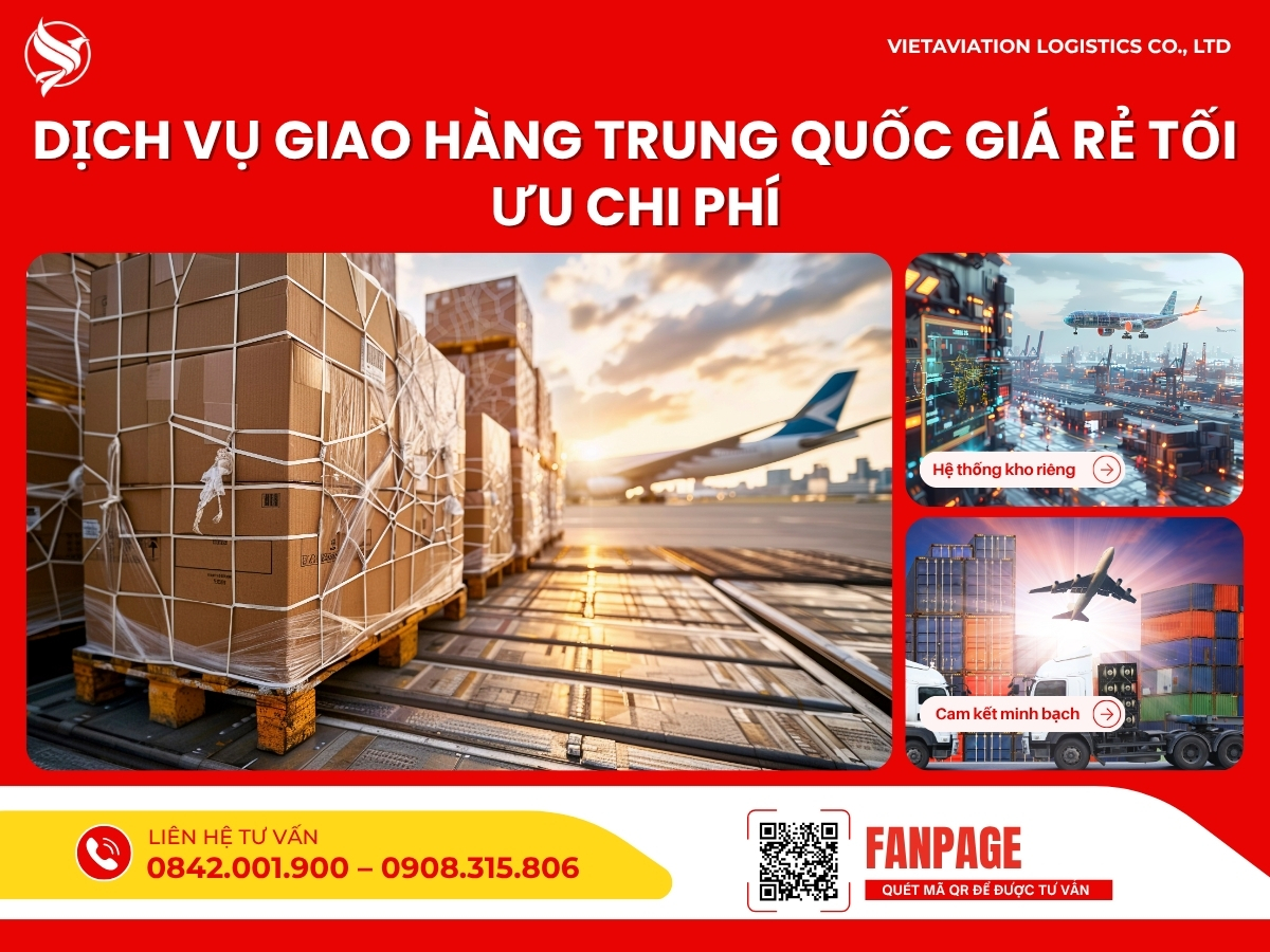 Dịch vụ giao hàng Trung Quốc giá rẻ tối ưu chi phí