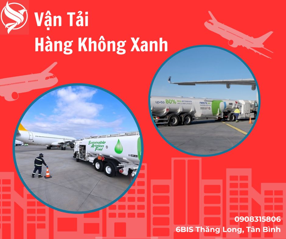 Vận Tải Hàng Không Xanh – Xu Hướng Bền Vững Trong Logistics